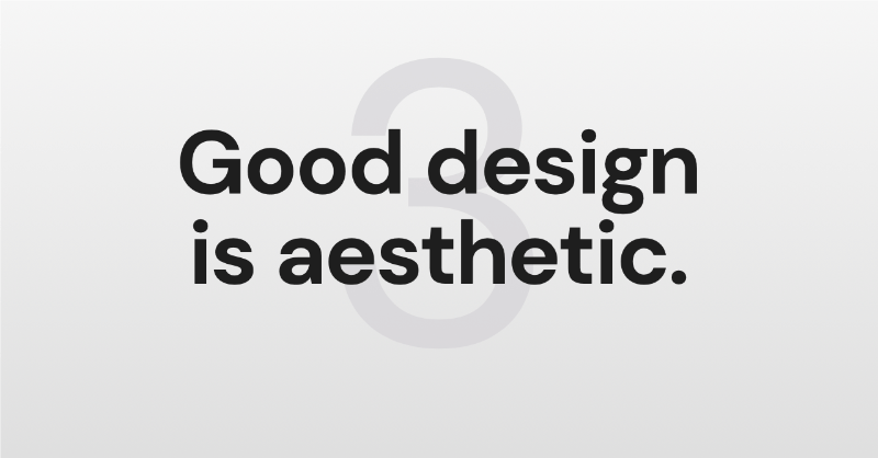 Good design